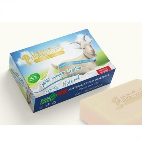 Natural goat milk soap – Herbo Souss